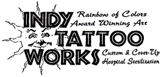 Indy Tattoo Works Logo